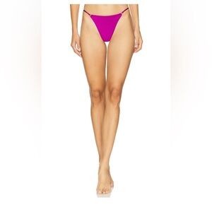 VDM The Label Bella Reversible Bikini Bottom- Grape